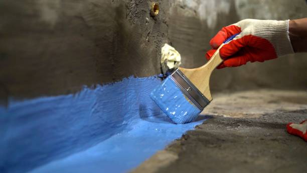 Commercial Basement Waterproofing project at a San Pierre, IN business property by SJ Waterproofing Pros